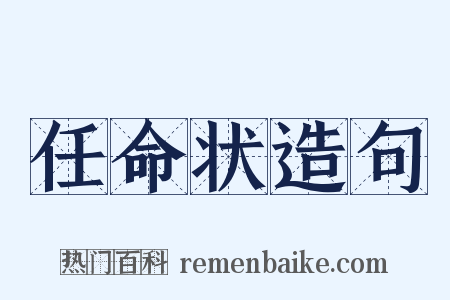 任命状造句是什么意思的图片